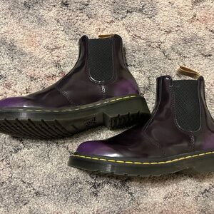 Women’s Purple Vegan Doc Martens